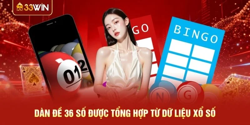 Dàn đề 36 số được tổng hợp từ dữ liệu xổ số Dàn đề 36 số được tổng hợp từ dữ liệu xổ số